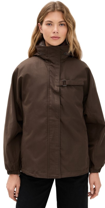 Line & Dot The Forest Anorak Jacket Chocolate