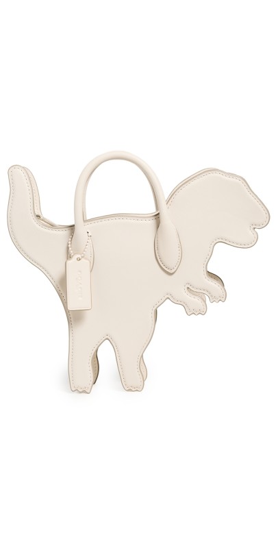 Coach Monochrome Glovetanned Leather Rexy Bag LH/Chalk