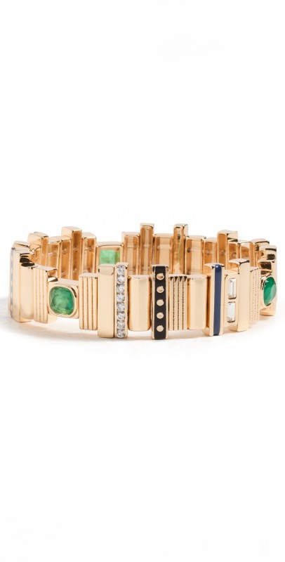 Roxanne Assoulin Empire Bracelet Shiny Gold