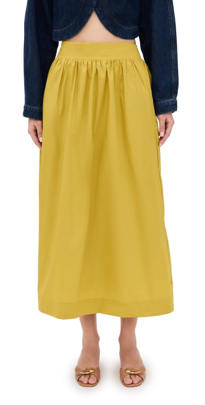 Marea Charlotte Skirt Chartreuse
