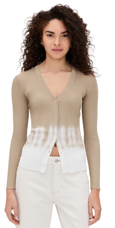 STAUD Cargo Sweater Desert Tie Dye