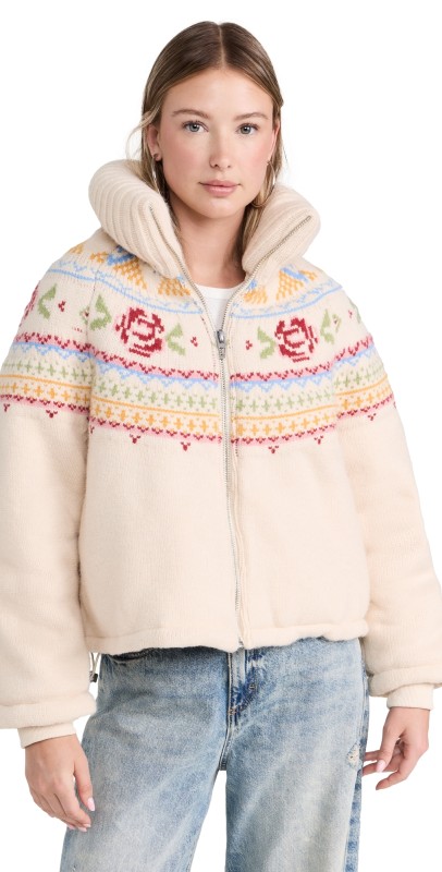 BLANKNYC Aspen Parka Cream