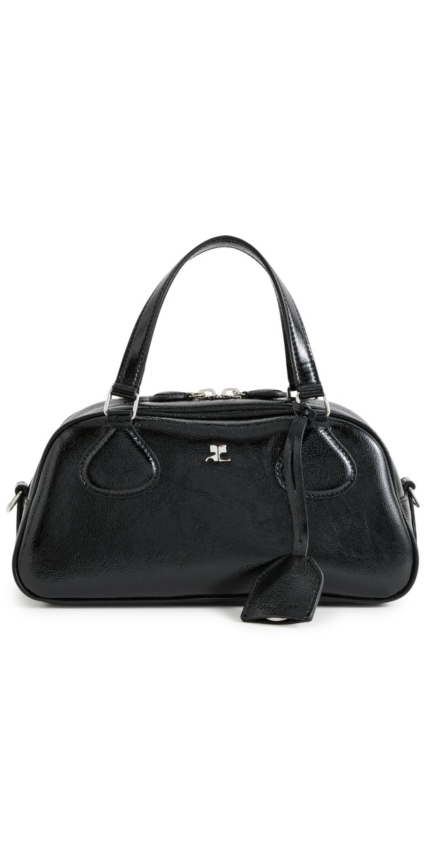 Courrèges Friday Naplack Bag Black