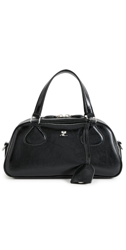 Courrèges Friday Naplack Bag Black