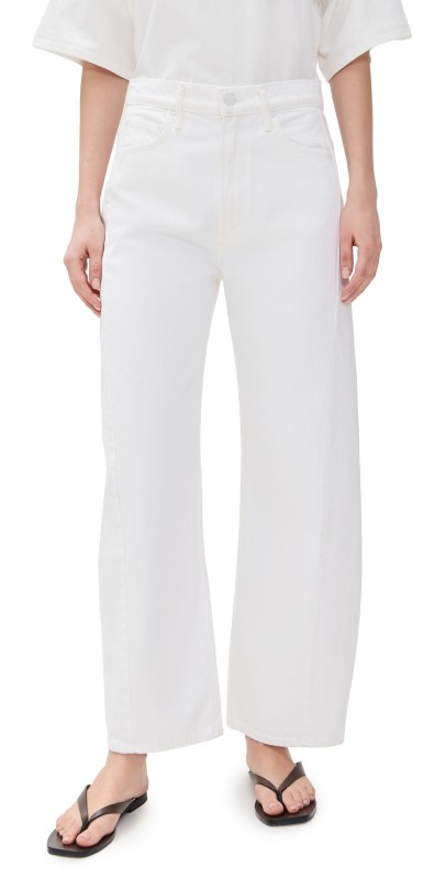 MOTHER The Full-Pipe Ankle Jeans Picket Fence