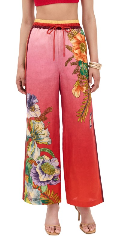 ALÉMAIS Inez Pants Pink Ombre