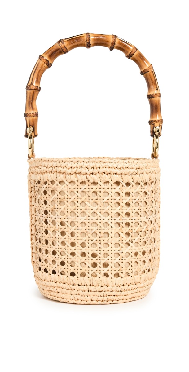 Caterina Bertini Bucket Bag Natural 26