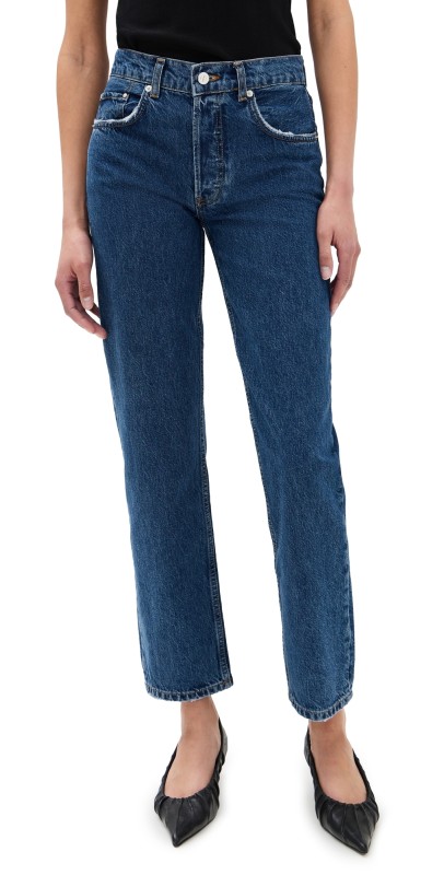 ANINE BING Kate Jeans Washed Blue