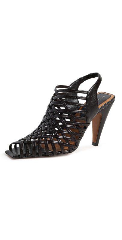 Stella McCartney Spur Alter Mat Heels Coffee