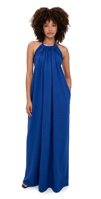 House of Aama Maxi Dress Blue