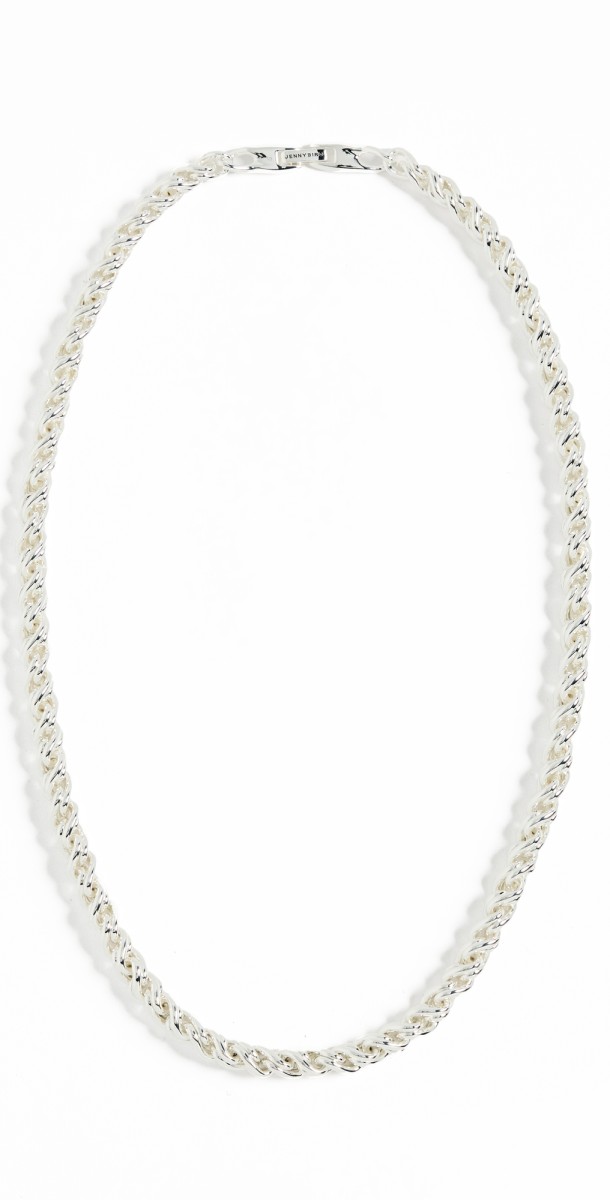 Jenny Bird Rizzo Necklace Silver