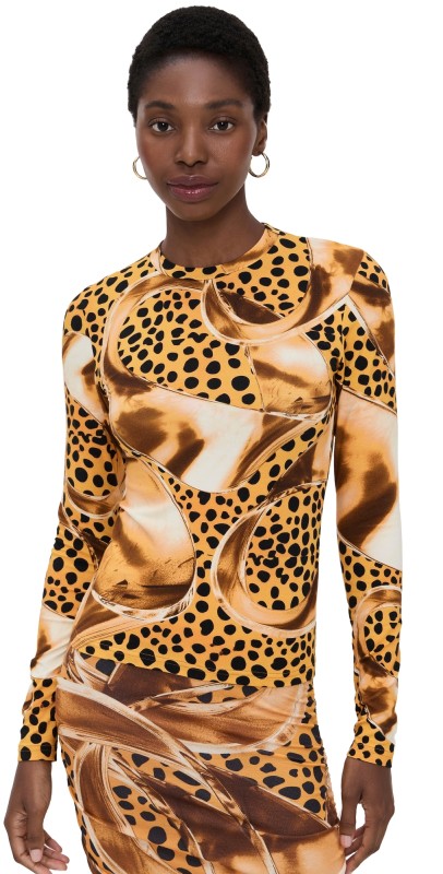 BruceGlen Cheetah Dot Python Tee Cheetah Dot Python