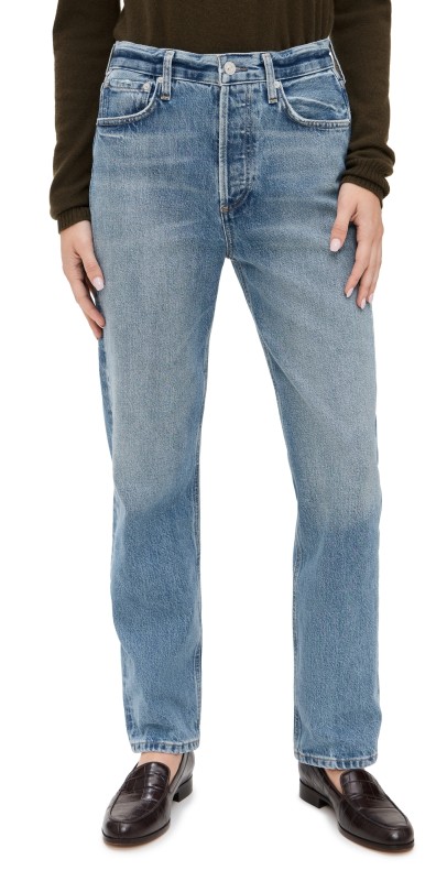 Citizens of Humanity Blaine High Rise Straight Jeans Perri