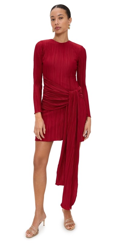 Maylé Vásquez Karina Mini Dress Red