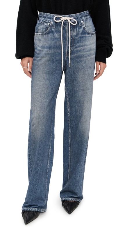 rag & bone Miramar Terry Draw Cord Wide Pants Lakewood