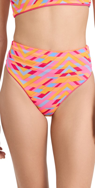 Maaji Dragon Fruit Suzy Babe Bikini Bottoms Multicolor