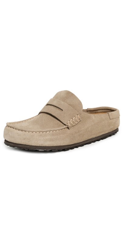 Birkenstock Naples Wrapped Bold Grip Sandals Taupe