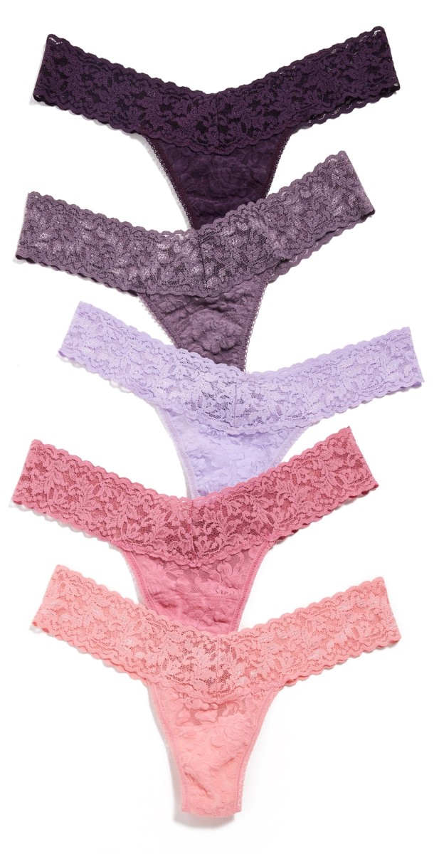 Hanky Panky 5 Low Rise Thongs Bpcd