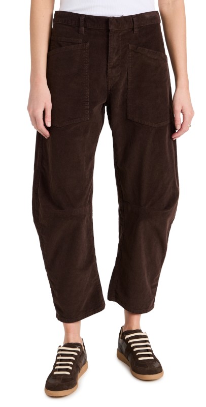 Nili Lotan Corduroy Shon Pants Espresso