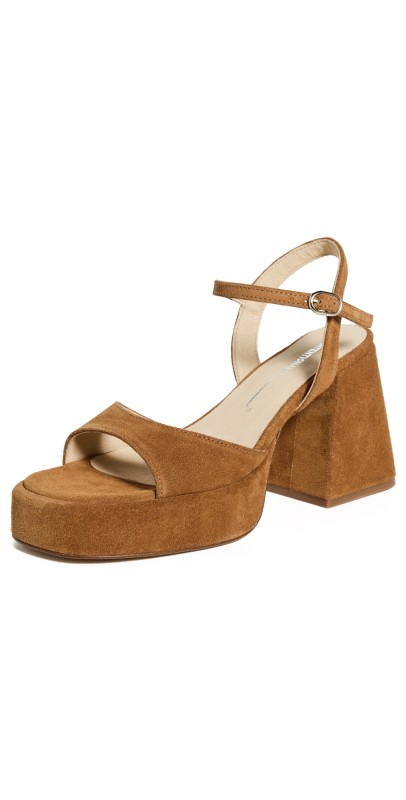 Intentionally Blank Tune Sandals Chestnut