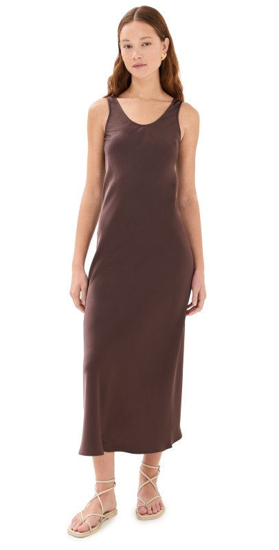 A. EMERY Esther Dress Chocolate