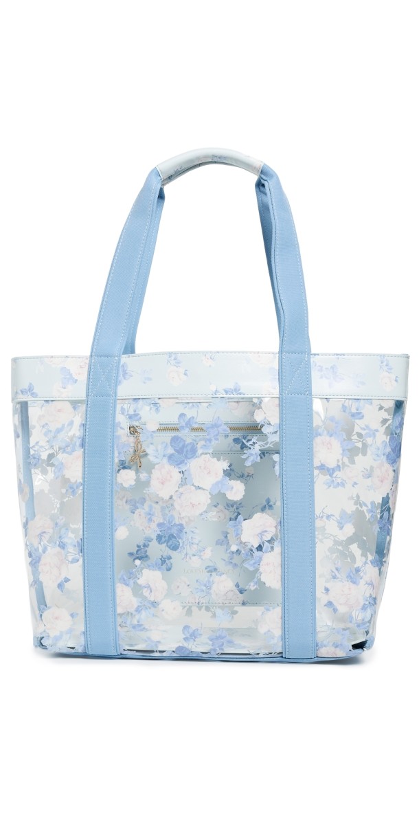 LoveShackFancy Marjorie Tote Whisper Blu