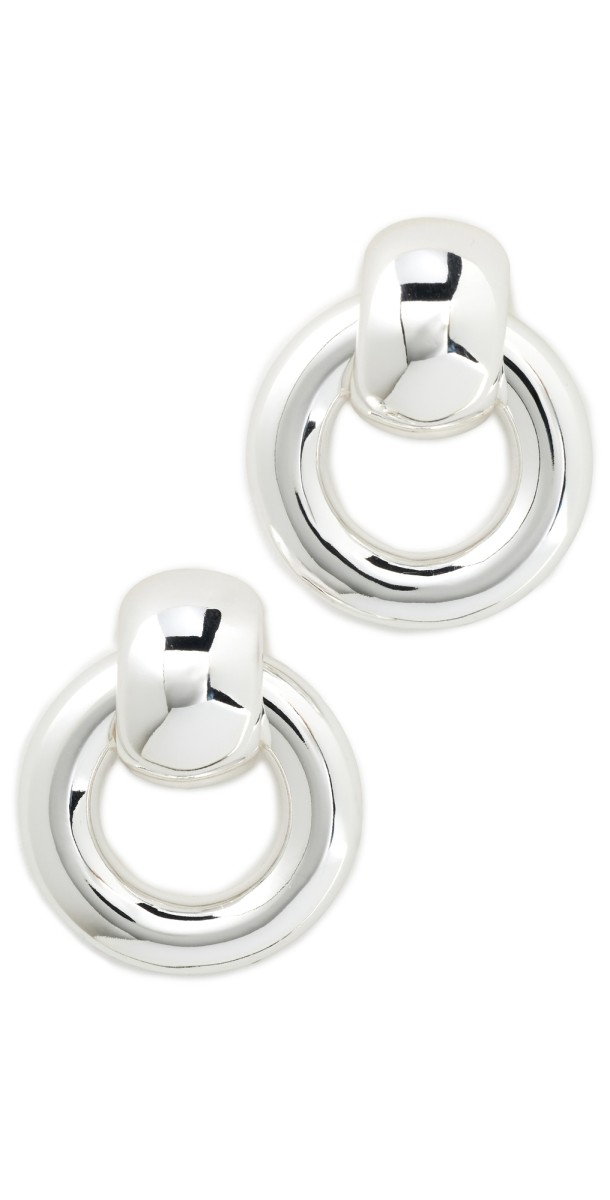 Jenny Bird Mega Faye Knockers High Polish Silver
