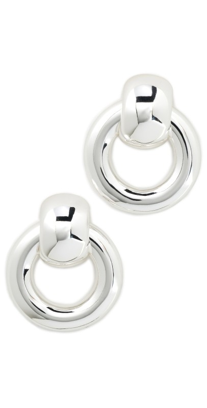 Jenny Bird Mega Faye Knockers High Polish Silver