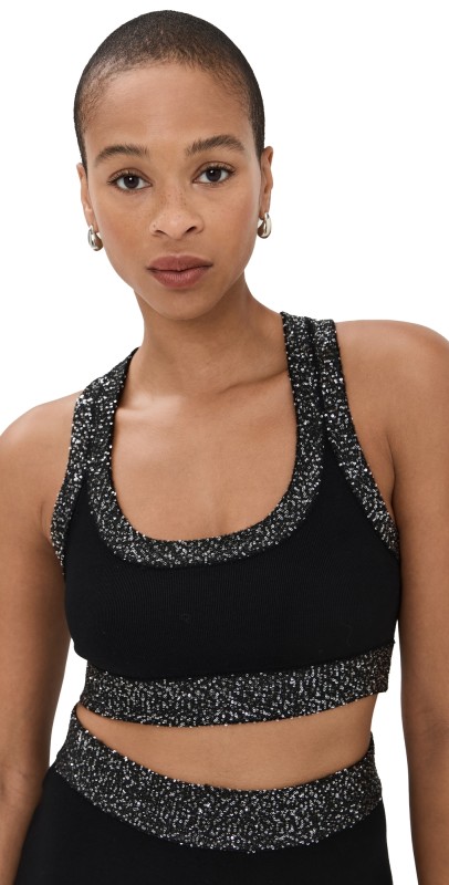 A. L.C. Elle Bra Black/Silver