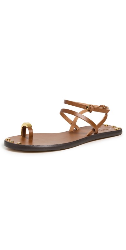 Odissì Fara Flat Sandals Tan