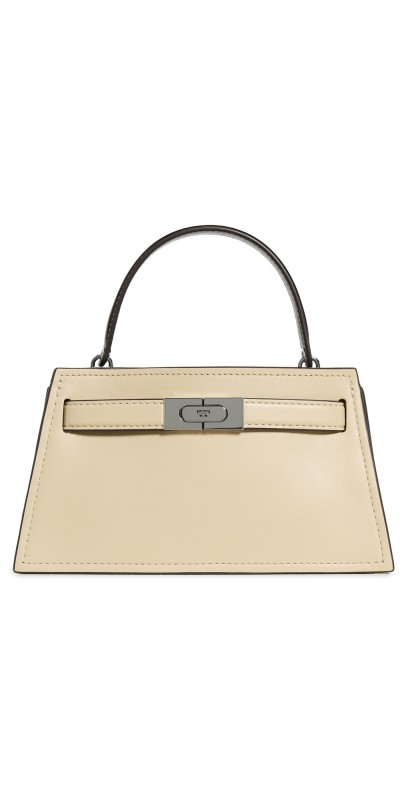 Tory Burch Lee Radziwill Pebbled Top Handle Petite Bag Pral