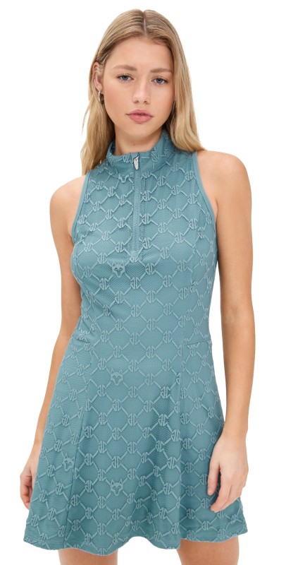 Greyson Wolf Links Lace Sleeveless Hera Dress Agave
