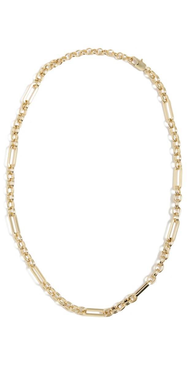 Luv Aj The Charlotte Link Chain Necklace Gold