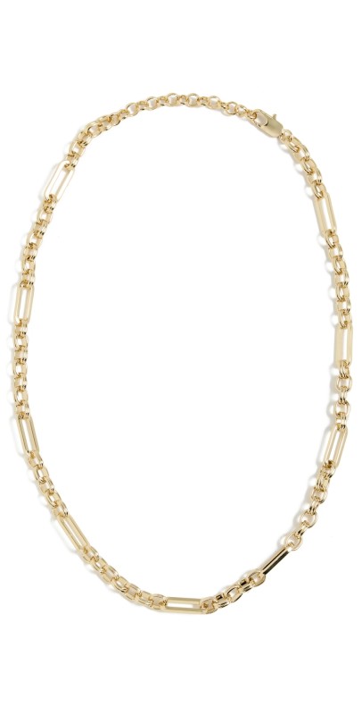 Luv Aj The Charlotte Link Chain Necklace Gold