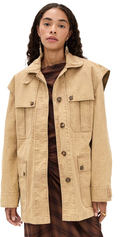 Isabel Marant Étoile Malika Jacket Bronze