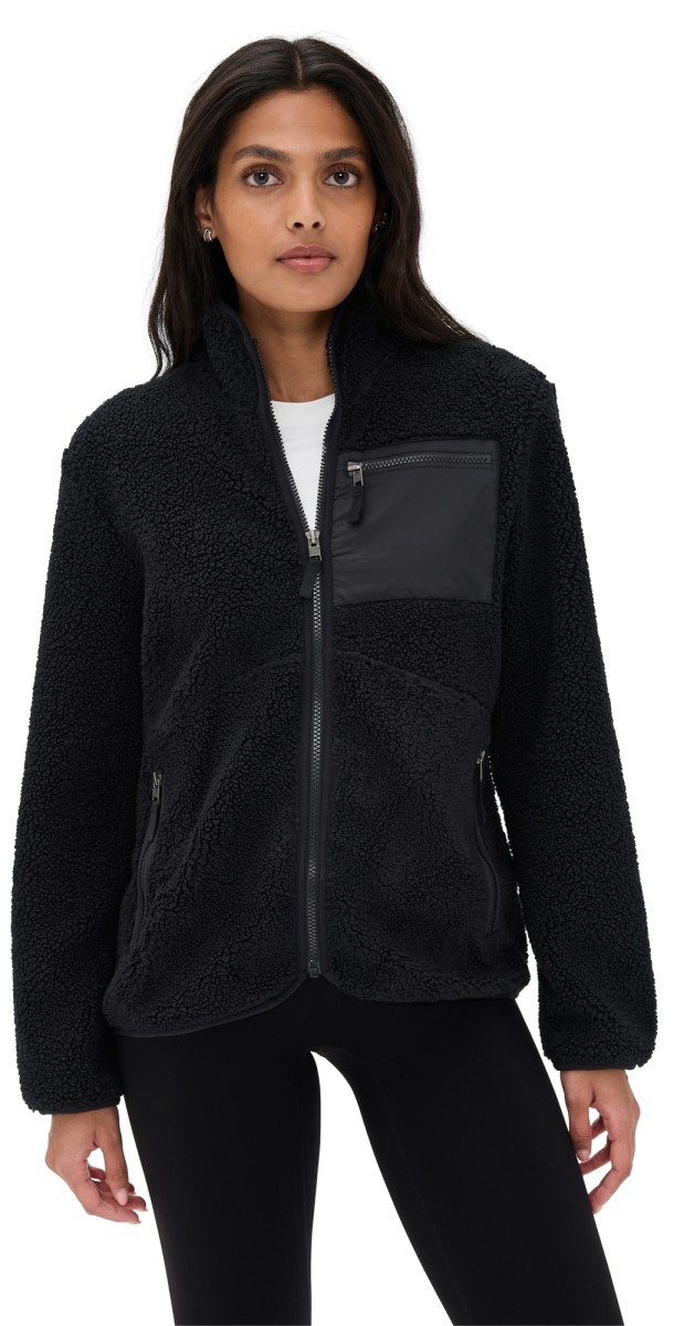 Splits59 Harris Sherpa Jacket Black