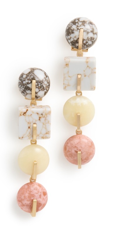 Cult Gaia Laguna Earrings Earthtone Mult