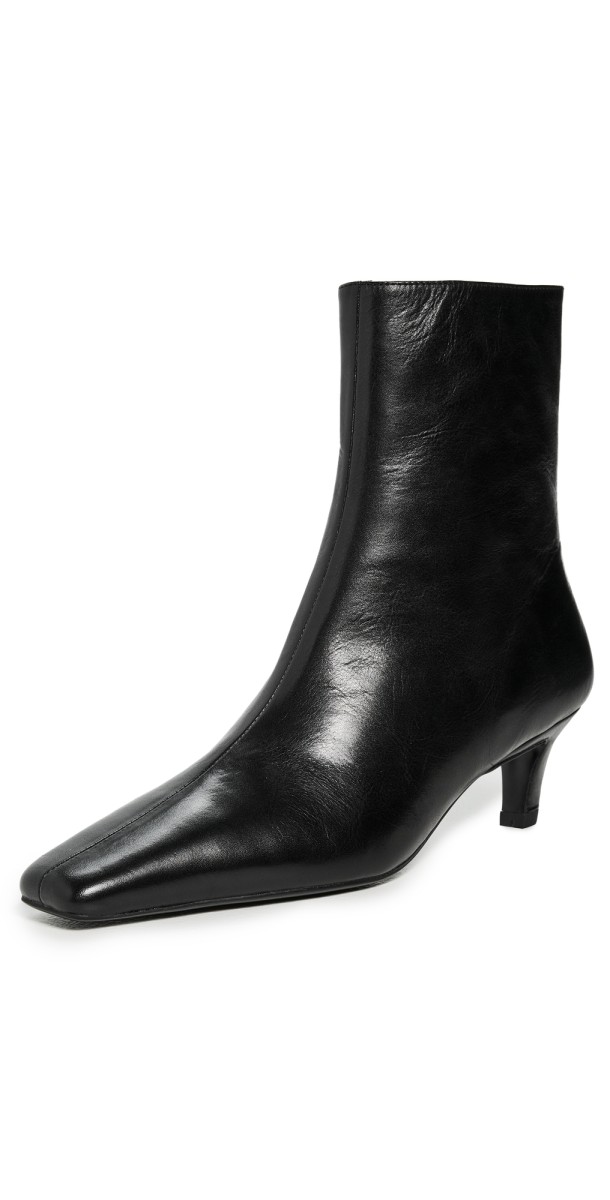 Tony Bianco Estelle Ankle Boots Black Vintage