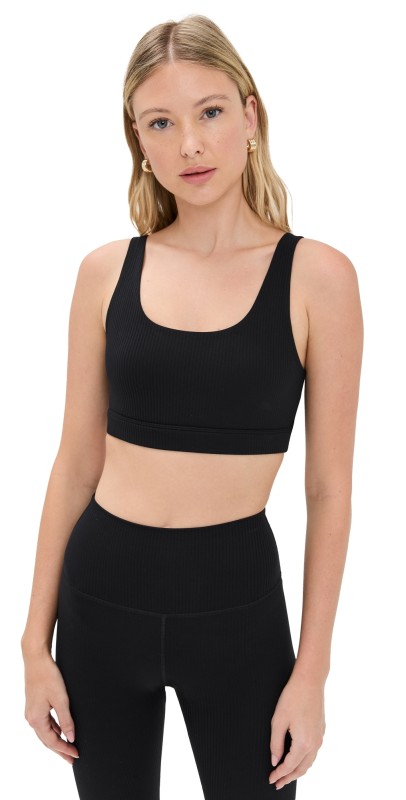 Splits59 Airweight Rib Bra Black