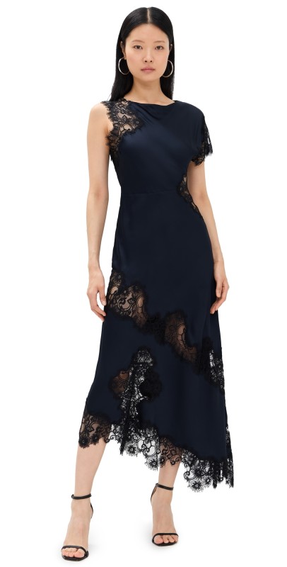 A. L.C. Alessia Dress Dark Sapphire/Black