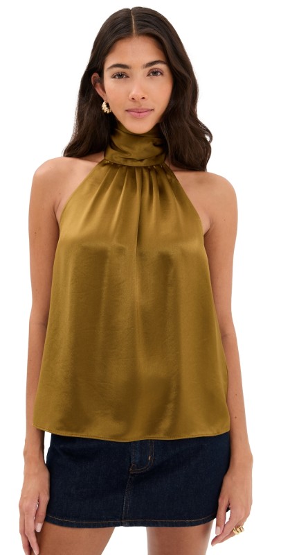 Retrofête Martina Top Ochre