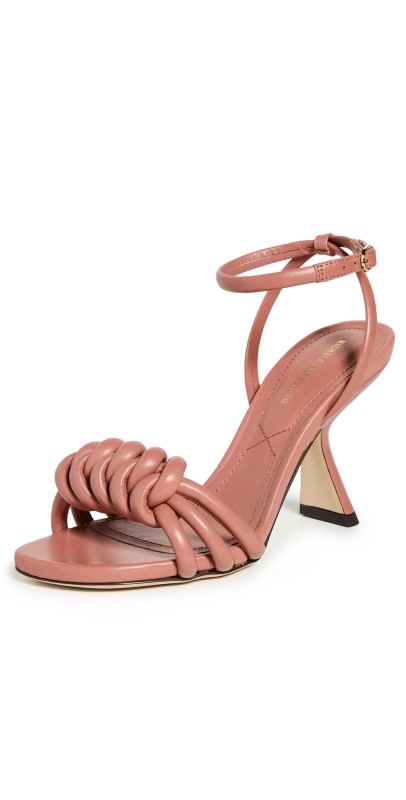 Nicholas Kirkwood Lexi Knot Sandals Clay