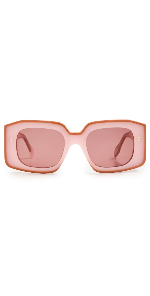 JW Anderson Bumper Sunglasses Pink/Orang