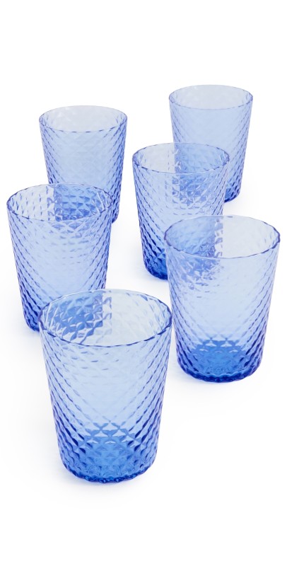 Zafferano Isolano Tumblers Set of 6 Light Blu
