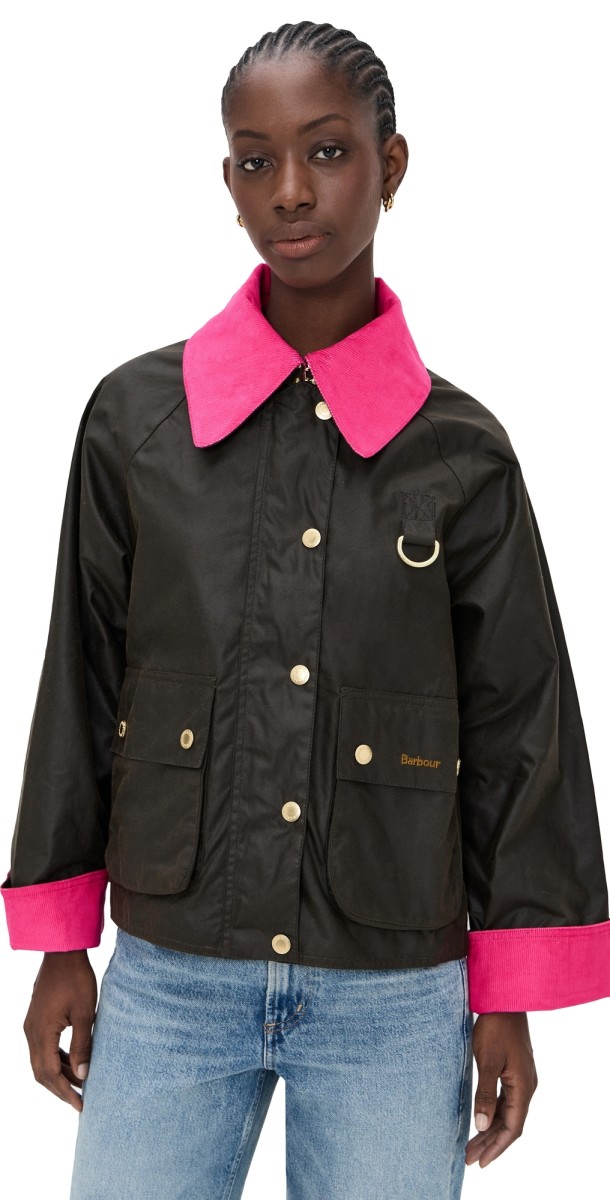 Barbour Icons Spey Wax Jacket Olive/Classic
