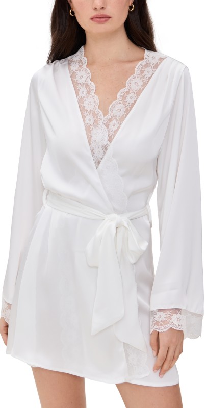 Kat the Label Sidney Robe Ivory Ivory