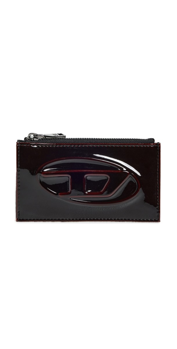 Diesel 1DR 2.0 Card Holder III Wallet 613 - Burgundy/Red