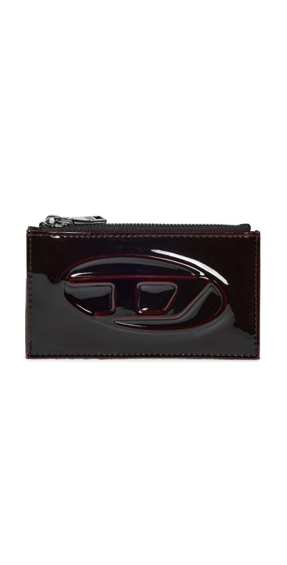 Diesel 1DR 2.0 Card Holder III Wallet 613 - Burgundy/Red
