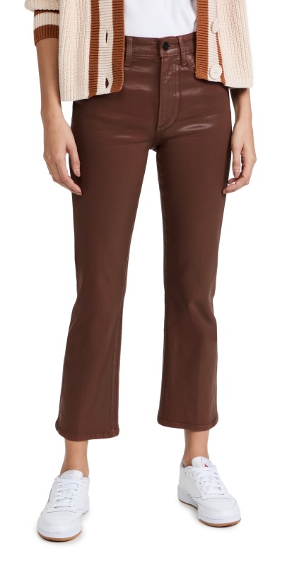 Joe's Jeans The Callie Coated Jeans Cinnamon