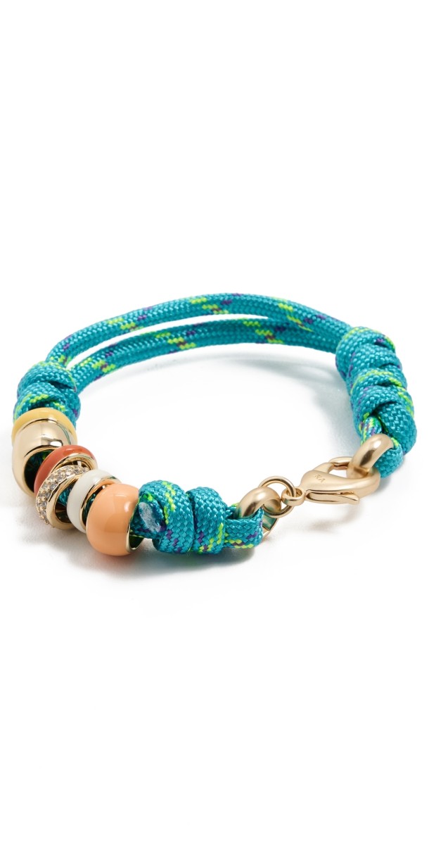 Roxanne Assoulin The Happy Cord Bracelet Turquois